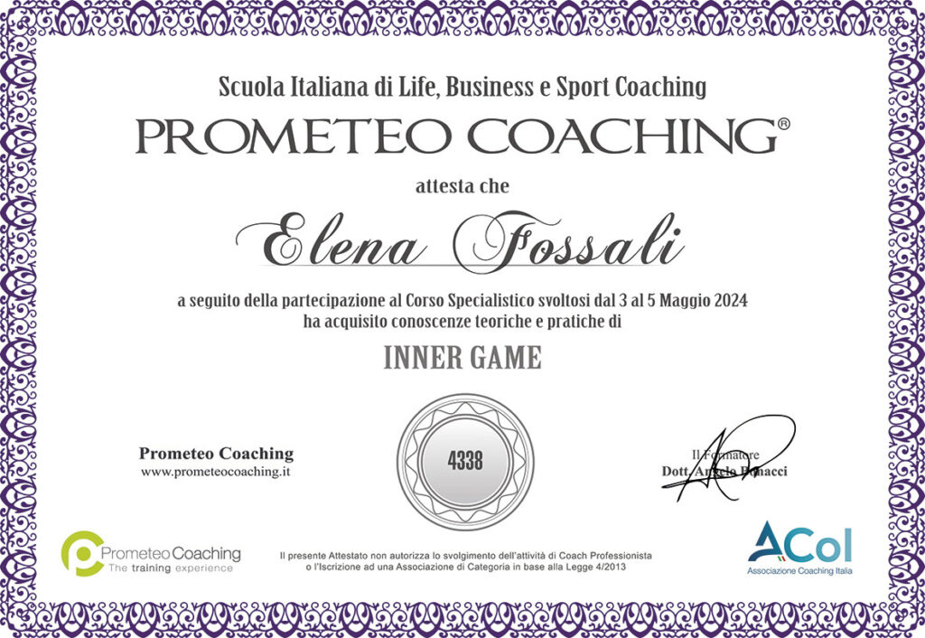 Inner Game Coaching Aosta
